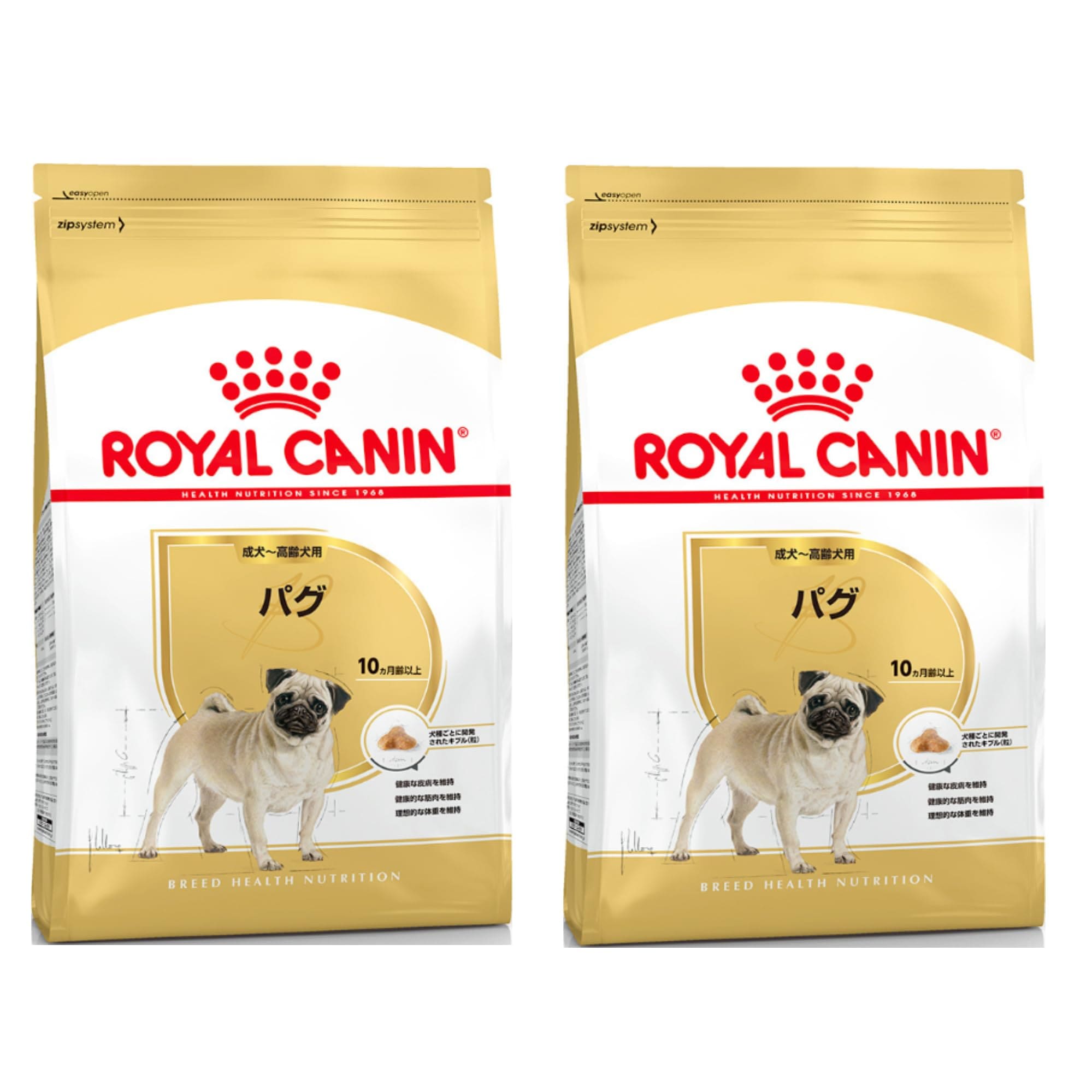 ロイヤルカナン bhn パグ 成犬・高齢犬用 1.5kg×2個セット ニューパッケージ