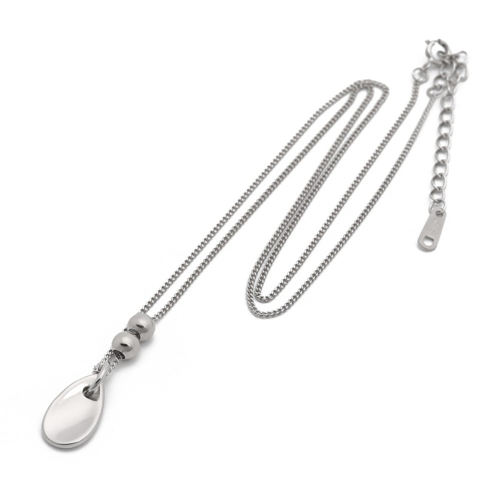 925 ティアドロップネックレス [cn072-s]