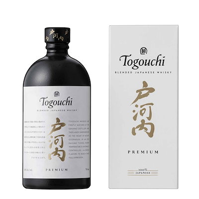 他サイト： (ギフト・プレゼントに)ブレンデッドジャパーニーズウイスキー 戸河内プレミアム 瓶 40度 700mlの商品画像