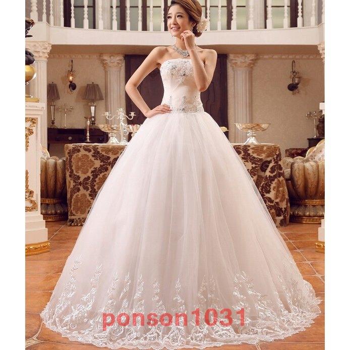 二点！綺麗ウェディングドレス豪華なロングドレス【結婚式】【二次会】【パーティー】エンパイアドレスフリルドレス編みげビスチェ