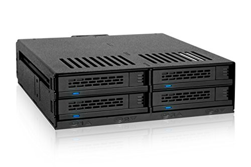 ICYDOCK MB324SP-B HDD & SSD x 4台 搭載 可能 モジュールラック ホッ
