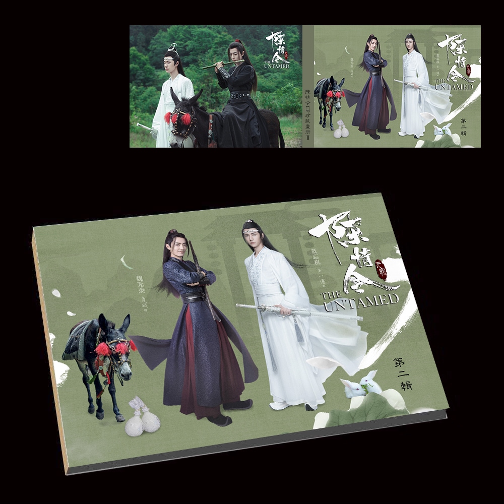 中国ドラマ『陳情令（The Untamed）』原作『魔道祖師』藍忘機&魏無羨 写真ブック 画集 横A4サイズ 98+2p コレクション版 王一博&肖戰