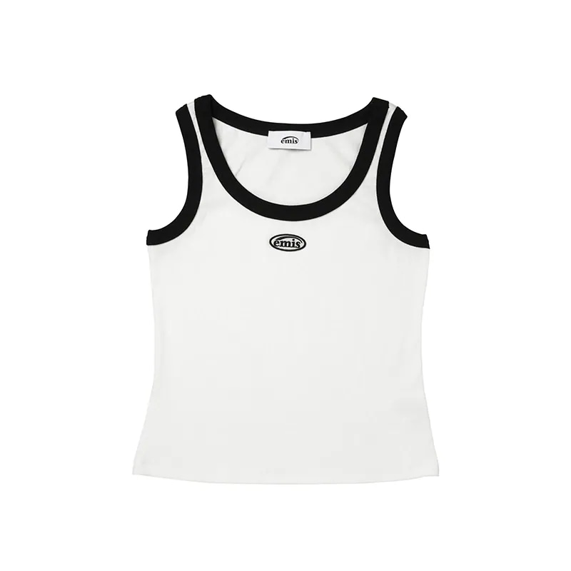 [EMIS] VINTAGE SLEEVELESS トップ★新作・25SS★韓国★関税込み EMIS(エミス) タンクトップ(レディース) - 海外通販のBUYMA