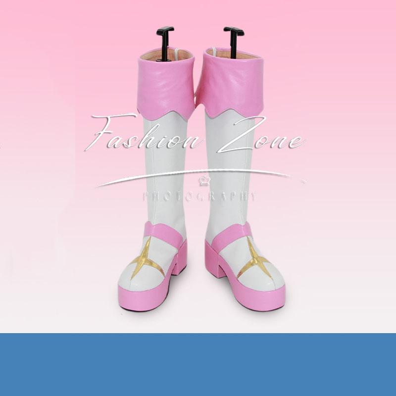 新品 ひろがるスカイ！プリキュア 風 虹ヶ丘ましろ にじがおかましろ キュアプリズム コスプレ 靴 男/女用サイズ イベント アニメ クリスマス ハロウィン 仮装