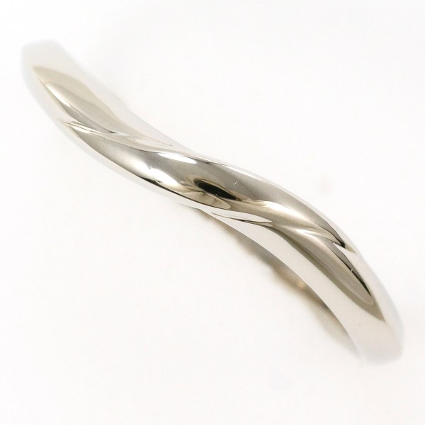 ヴァンドーム青山 PT950 リング 指輪 21号 ブルーダイヤ ジュエリー 中古