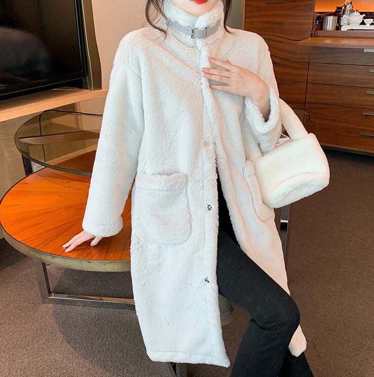 毛皮コート ボリュームファーコート フェイクファー ファーコート 立ち襟 レディース もふもふ ジャケット 暖かい ブルゾン ロング丈コート もこもこ 可愛い 成人式 結婚式 花嫁 披露宴 プレゼン