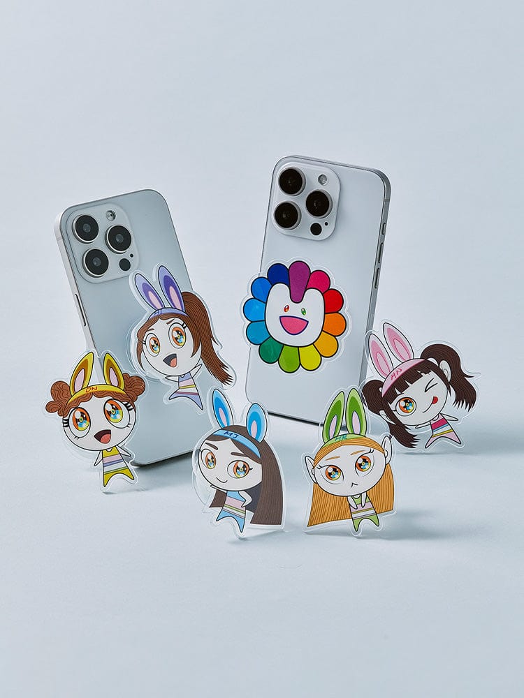 newjeans NJZ スマホグリップ 6種セット　新品未開封 Qoo10] 【NEW】 NewJeans x MUR : KPOP