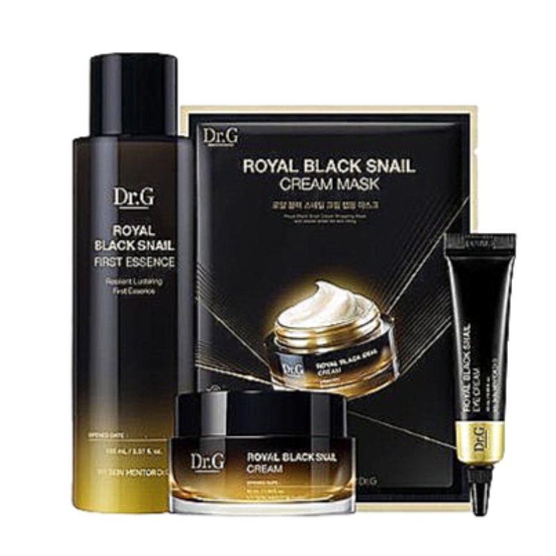 ロイヤルブラックスネイルスペシャルセット (エッセンス165ml+クリーム50ml+アイクリーム10ml+マスクパック1ea)