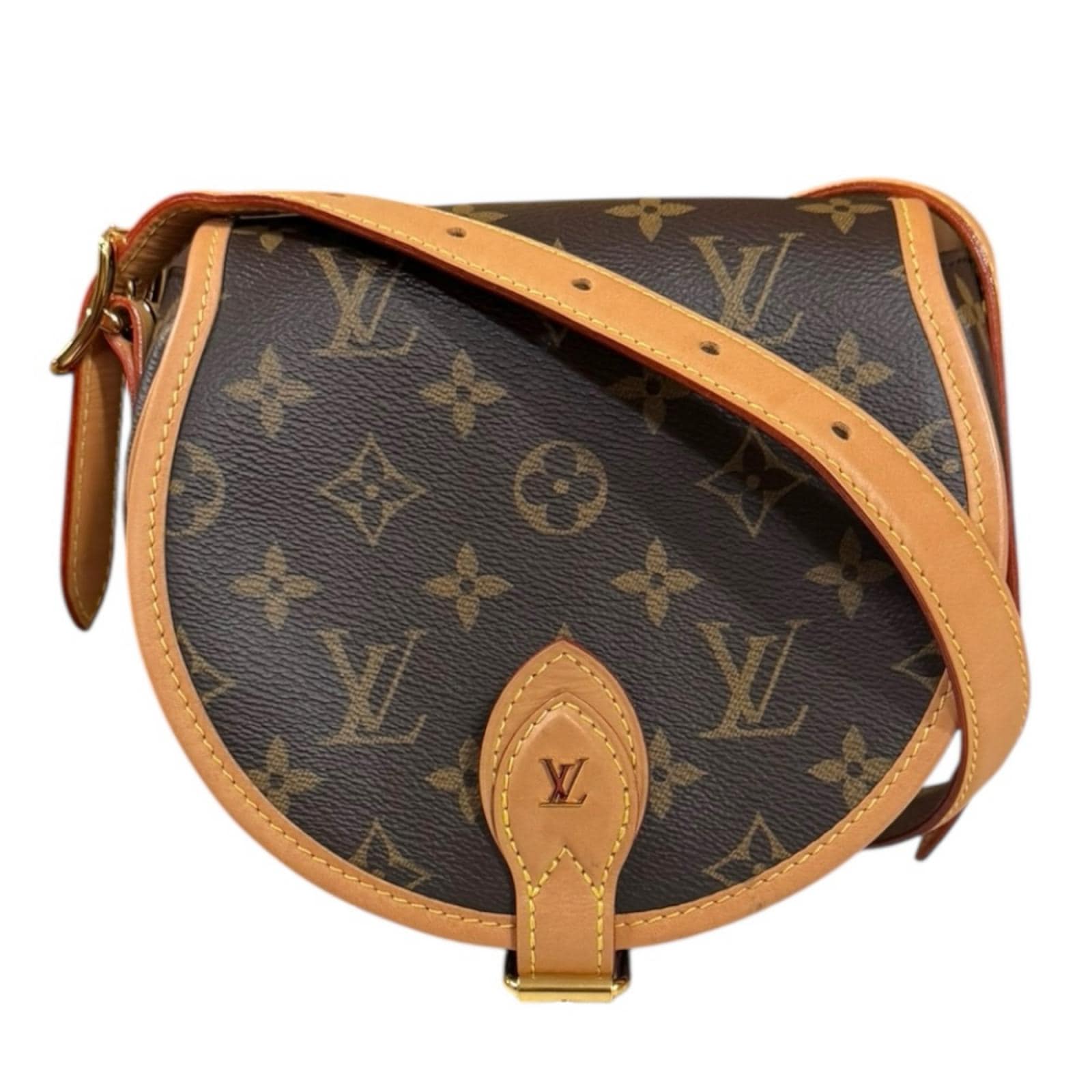 ルイヴィトン タンブラン モノグラム ショルダーバッグ モノグラムキャンバス M44860 ブラウン LOUIS VUITTON 中古 美品