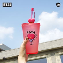 【：タイムセール_ワンコイン：】 ソロモン商事 minini タンブラー (ストロー付き)_BTM_M KOYA RJ SHOOKY MANG CHIMMY TATA COOKY　夏　4/27