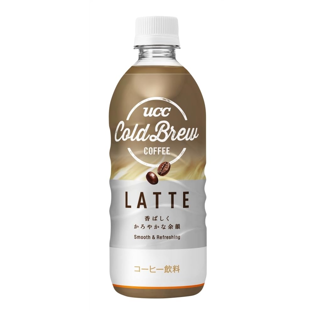 ブラックUCC COLD BREW LATTE ペットボトル 500ml×24本