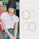SEVENTEEN ジュン着用★SICKFUMEDOT★Peach Glow Bracelet Peach Crunchy Bracelet - SICKFUMEDOT | 60% - Asian Fashion