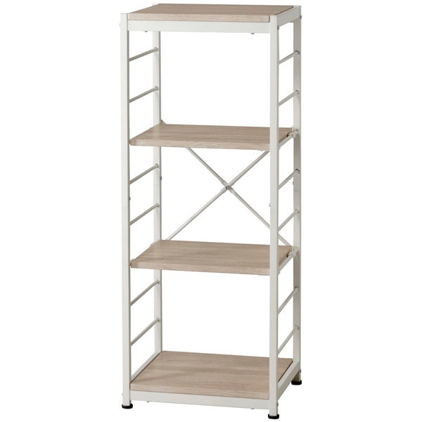 VKR-S4(NA) フリーラック4段(スリム) ナチュラル メーカー直送 6,742円