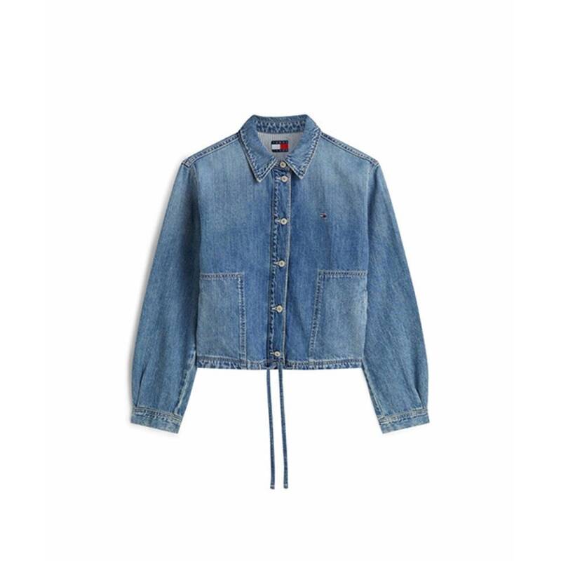 TOMMY JEANS ドローストリング・タイデニムジャケット (T32G6NJC10TWT5) T32G6NJC10TWT5 214677