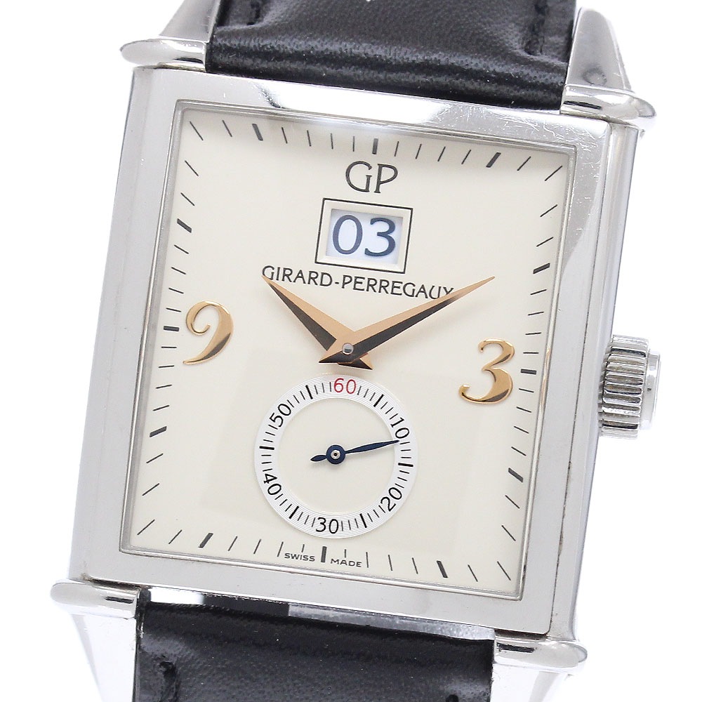 ジラール・ペルゴ GIRARD PERREGAUX 25805 ヴィンテージ 1945 デイト スモールセコンド 自動巻き メンズ _939334【中古】