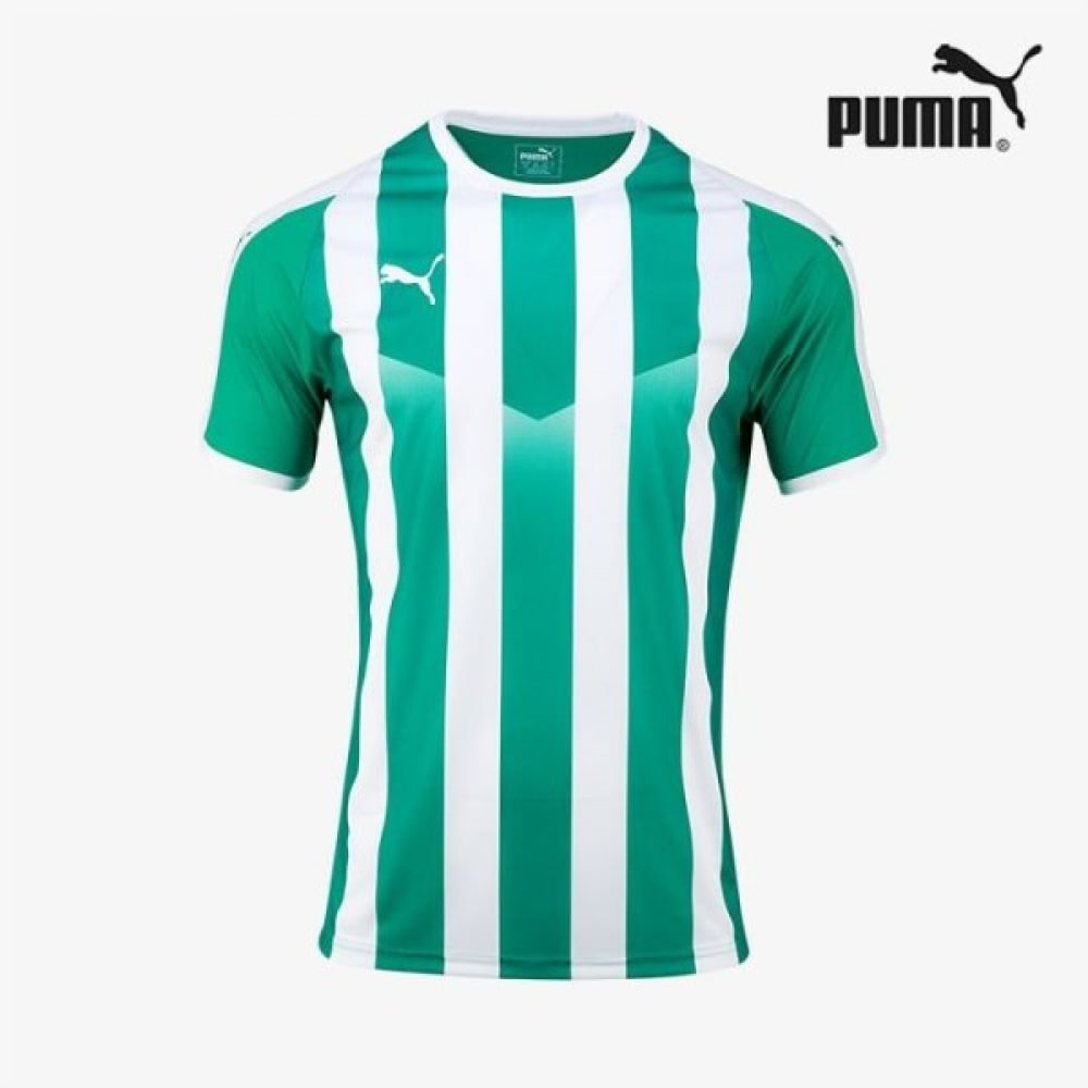 プーマガレリアプーマリガジャージーメンズトレーニングストライプ半袖Tシャツ 4,390円