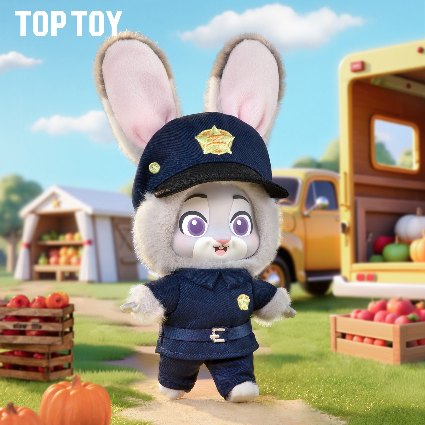 T O P T O Y ディズニーズ・ズートピアニックとジュディの成長の旅シリーズぬいぐるみブラインドボックスギフト