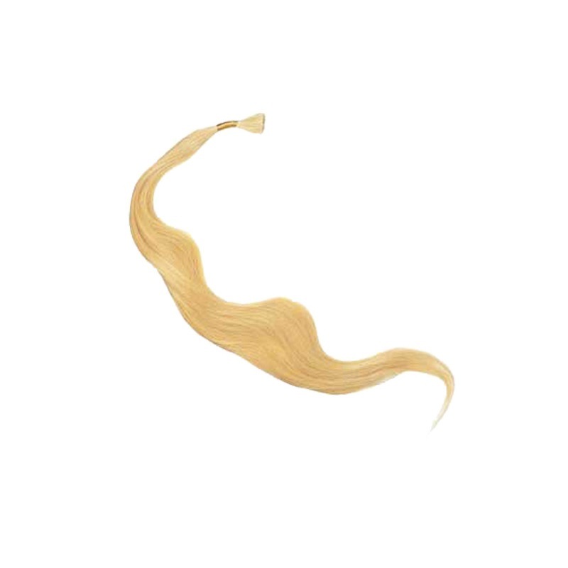 エクステンション ヒューマンヘアーストレート 長さ70cm 毛量40g 409ブロンドエクステ ヘアーエクステンション 付け毛 カラー 派手 メール便対応2個まで 7,160円