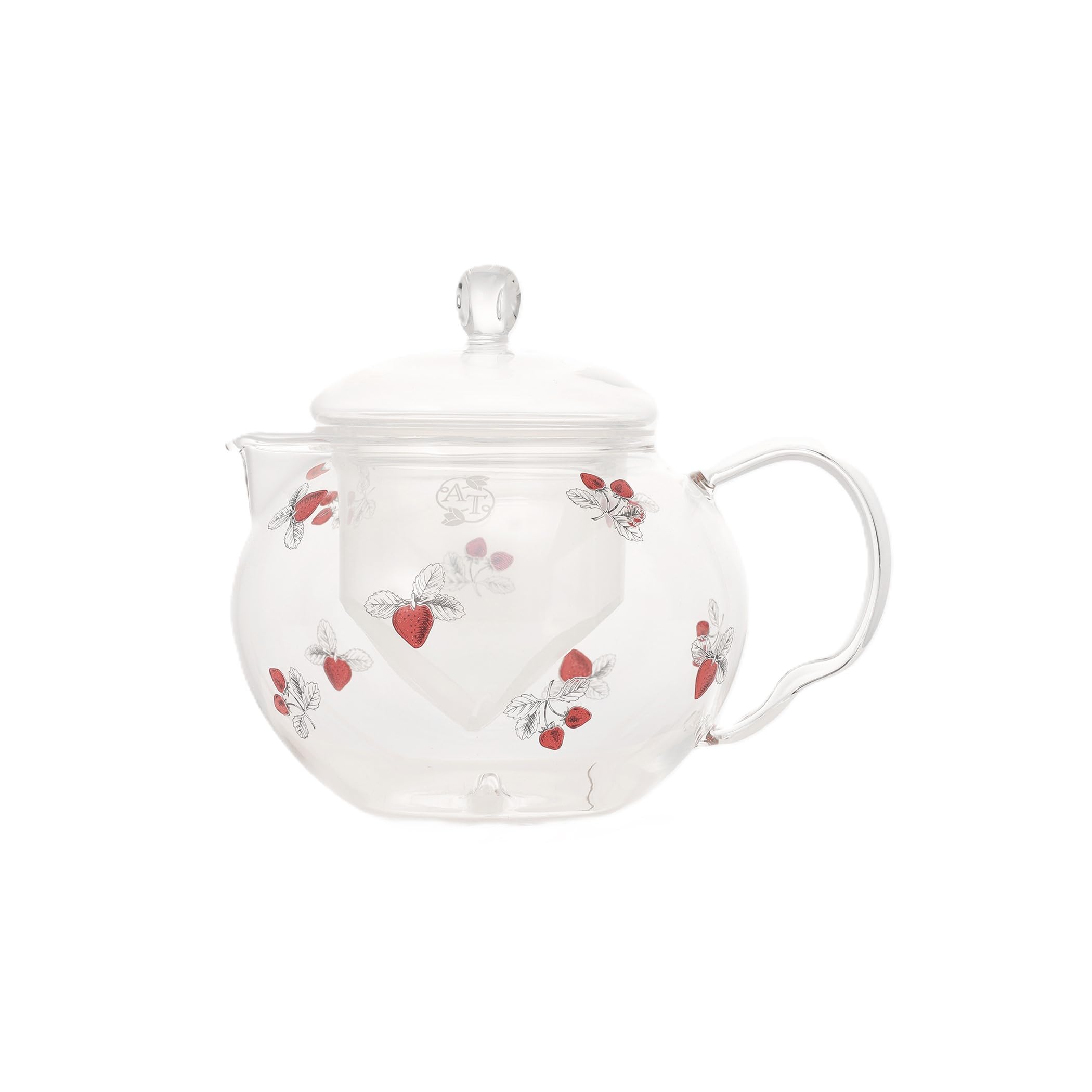[ アフタヌーンティー リビング ] AfternoonTea LIVING ティーポット GU53 ストロベリー耐熱ティーポット パラレル クリア