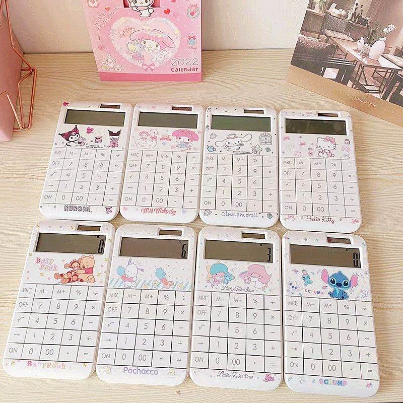 【2個買うと1個無料】サンリオかわいいシナモン犬クロミ電卓12桁ソーラーコンピュータ 8,061円
