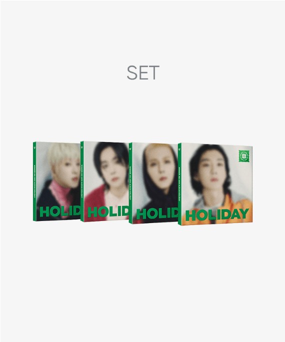 [正品] WINNER - 4th MINI ALBUM [HOLIDAY] (DIGIPACK ver.) Set