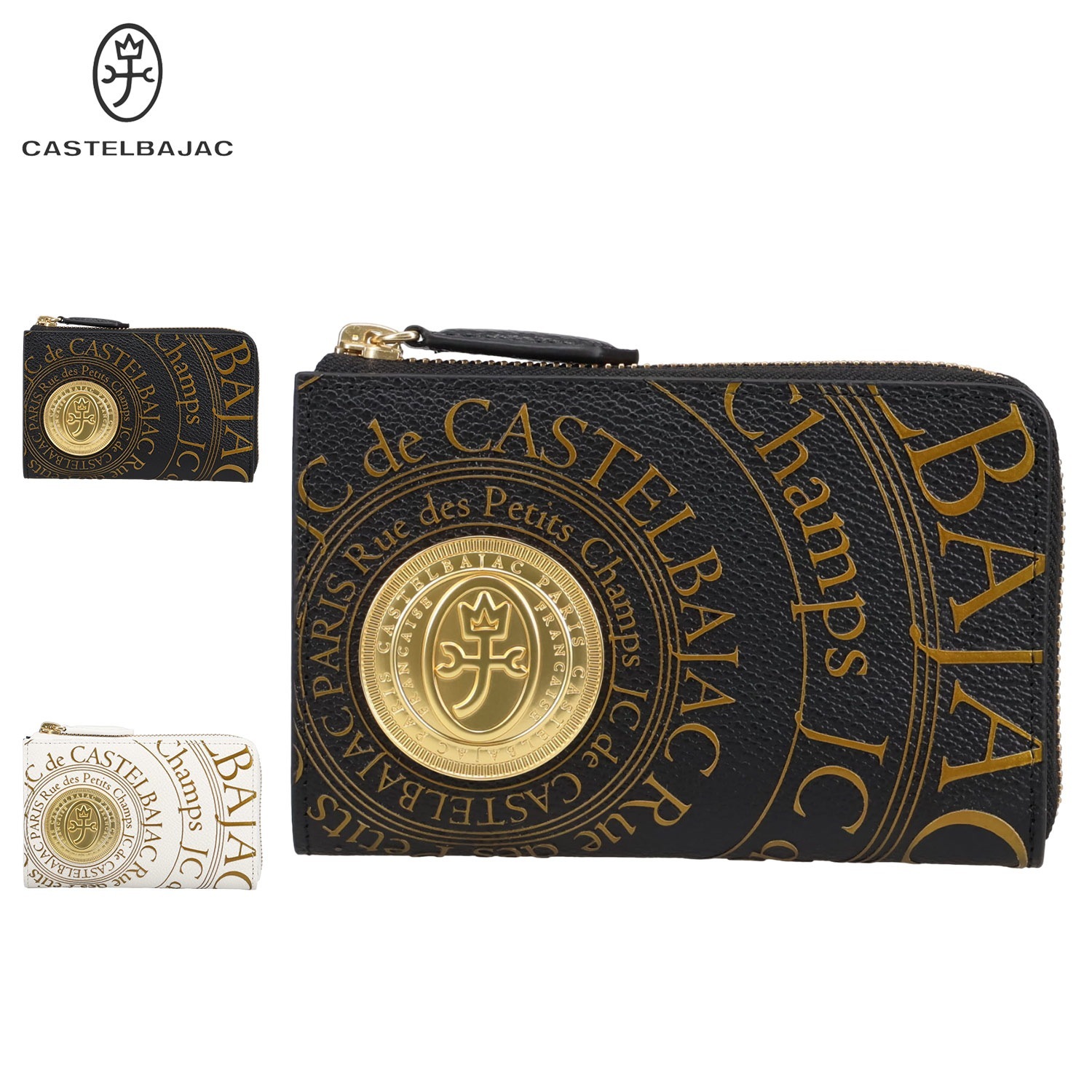 二つ折り財布 メンズ L字ファスナー 本革 プルトン 7762110月中旬 入荷予定