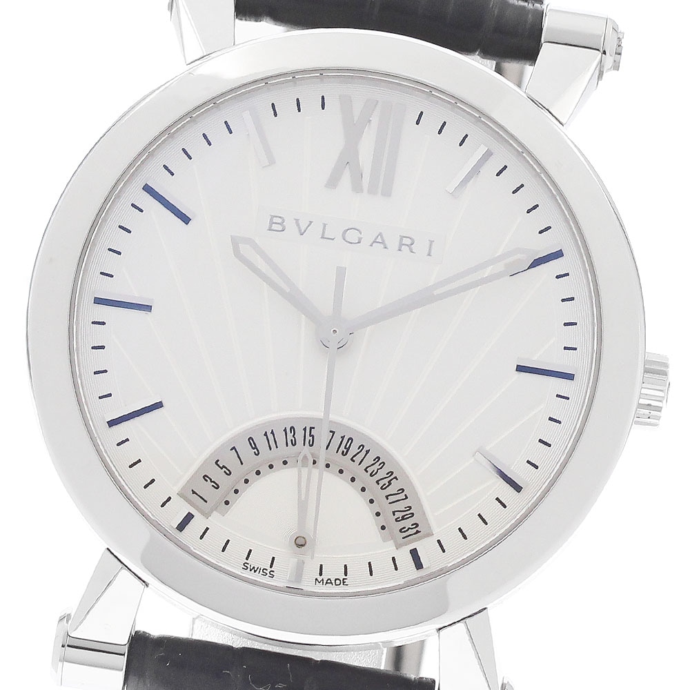 ブルガリ BVLGARI SB42SDR ソティリオ ブルガリ レトログラード 自動巻き メンズ _950849【中古】