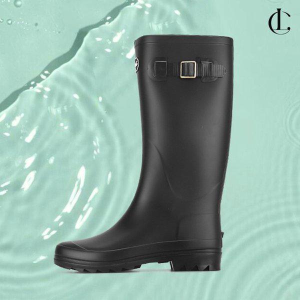 女性用レインブーツ 梅雨 ゴム 防水 ロング 夏用 長靴 TS581