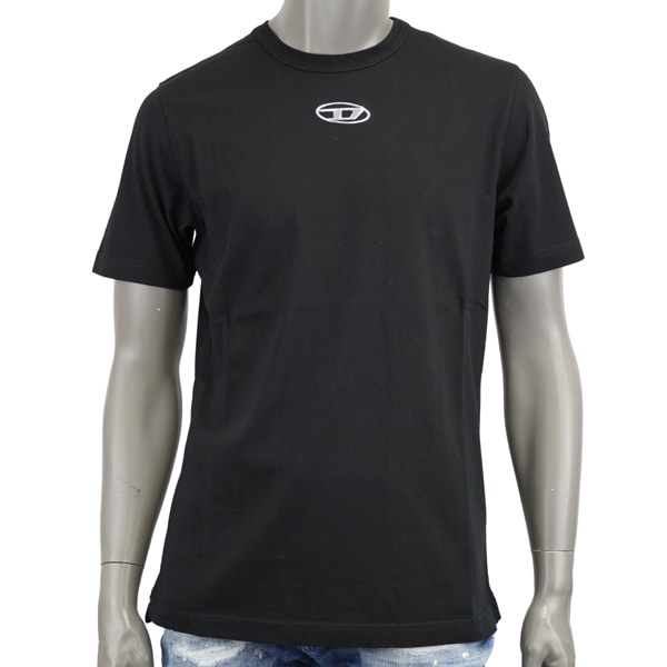 DIESEL ディーゼル T-ADJUST-OD/オーバルDロゴ　Tシャツ/A17880 0CLBR 9XX
