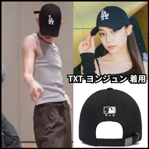 [韓国正規品]【TXT ヨンジュン 着用 】帽子 New Fit Structure Ball Cap LA Dodgers
