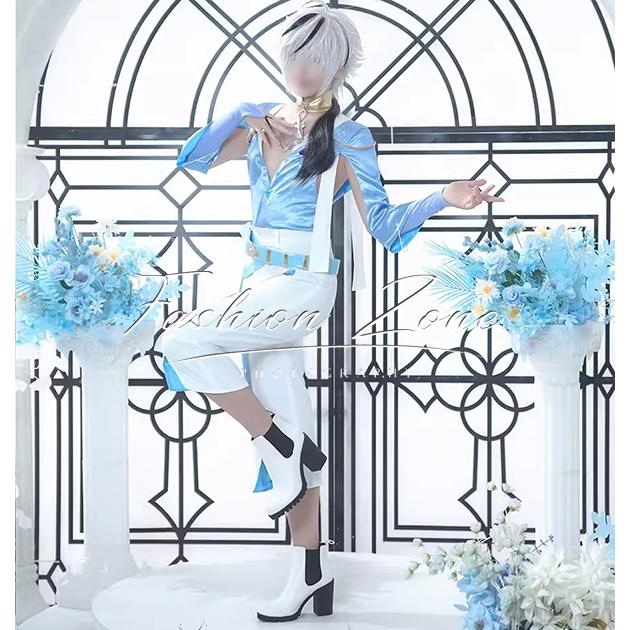 NU: カーニバル 風 ブレイド Blade コスプレ衣装 ウィッグ 靴 cosplay ハロウィン 演出服 変装