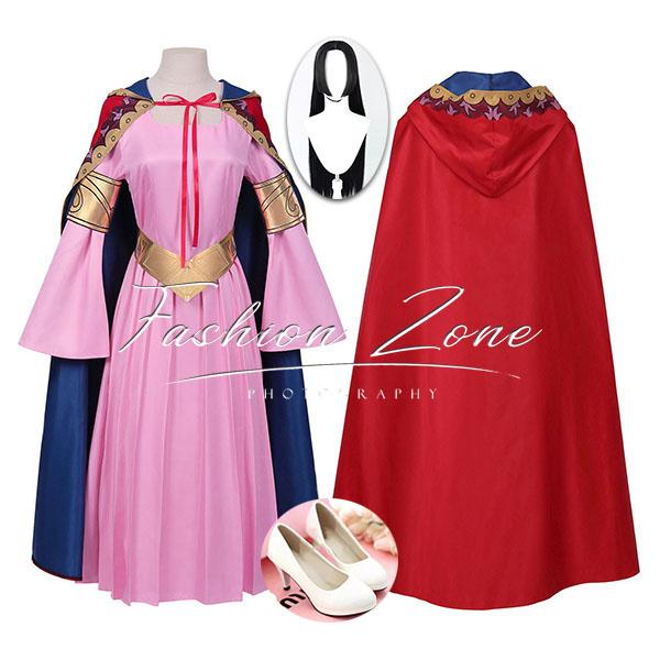 ONE PIECE（ワンピース）海賊王 風 女帝 ボア・ハンコック コスプレ衣装 ウィッグ 靴 cosplay ハロウィン 演出服 変装