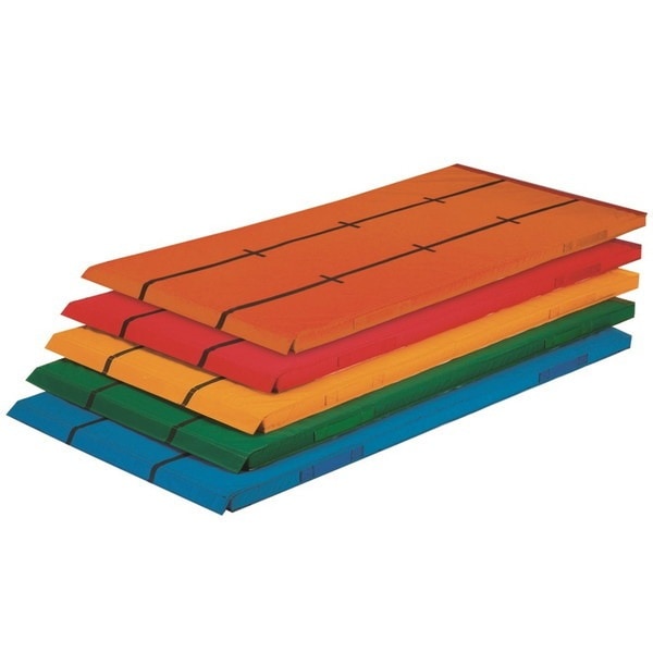 エバニュー EKM069 700 軽量指導ライン入連結エコマット 青 【法人限定】 メーカー直送