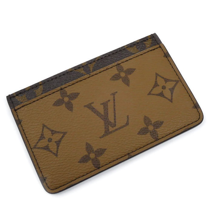 LOUIS VUITTON ルイ・ヴィトン カードケース ポルト カルトサーンプル カードケース ブラウン M69161 SP0221 ユニセックス 中古 美品