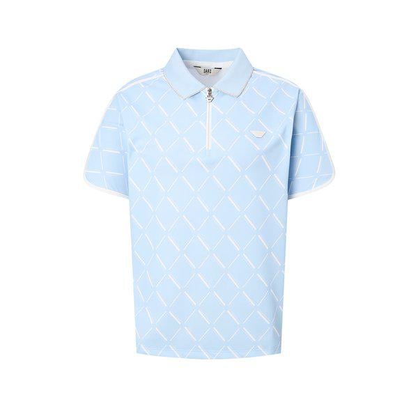 25FW PREMIUM 女性 アーガイルパターン ラグラン 半袖Tシャツ DNTS5C616B2_s