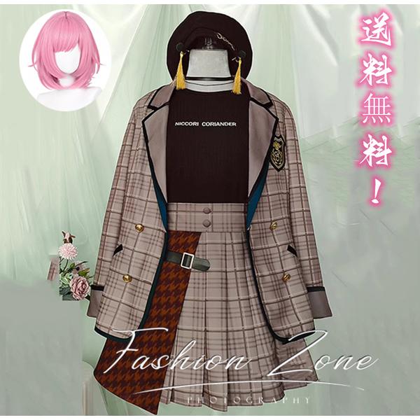 【品質良い 大好評中】プロジェクトセカイ カラフルステージ feat.初音ミク 鳳えむ コスプレ衣装 ウィッグ コスチューム 演出服 アニメ ゲーム ハロウィン 仮装 変装