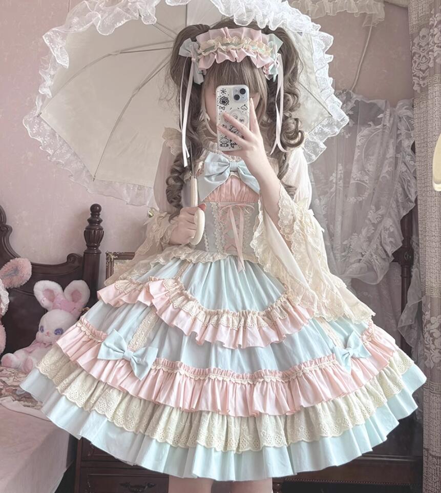 【新作登場 最安値!】165ロリータ メイド服ワンピース　 ゴスロリ コスプレ メイド服 コスチューム 文化祭 学園祭 衣装 仮装 ハロウィン おすすめ 可愛い 日常　写真　舞台　花嫁　洋服