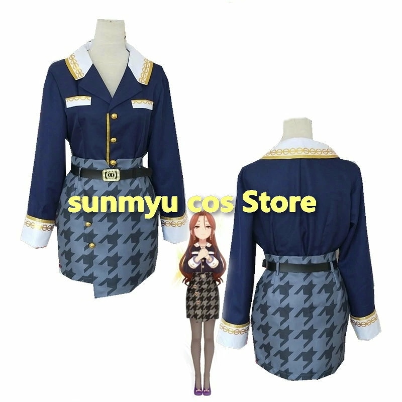 アイドルマスターシンデレラガールズスターライトステージ　淑女の辛口ハイブランド 財前時子 コスプレ衣装 サイズオーダー可能