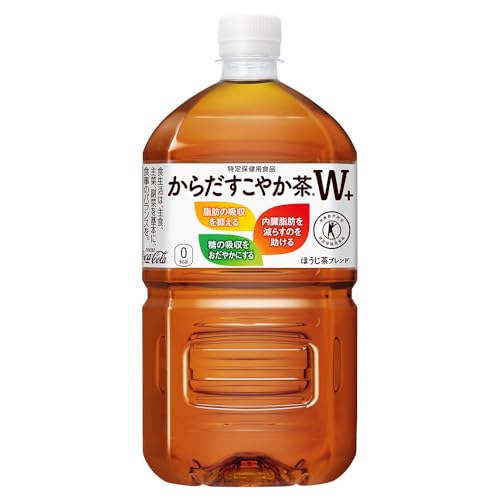 [トクホ] コカ・コーラ からだすこやか茶W 1.05LPET×12本