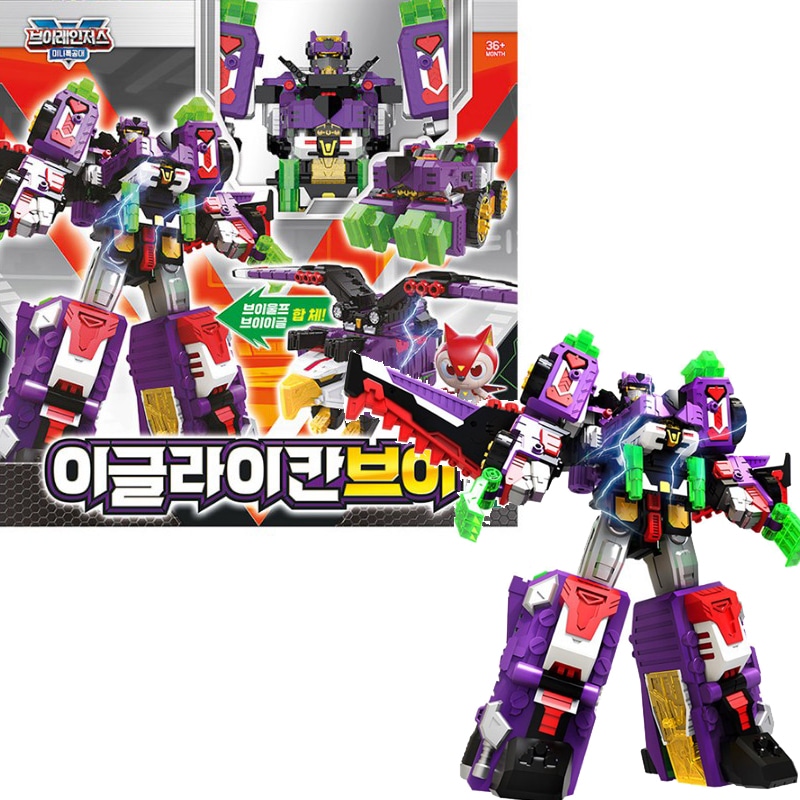 ミニフォース V レンジャーズ イーグルライカンV 変形ロボット おもちゃ 子供向け ギフト プレゼント