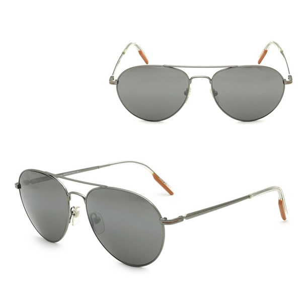 サングラス EZ0175/S 08C 60 Ermenegildo Zegna サングラス ノーズパッド ガンメタル グレー
