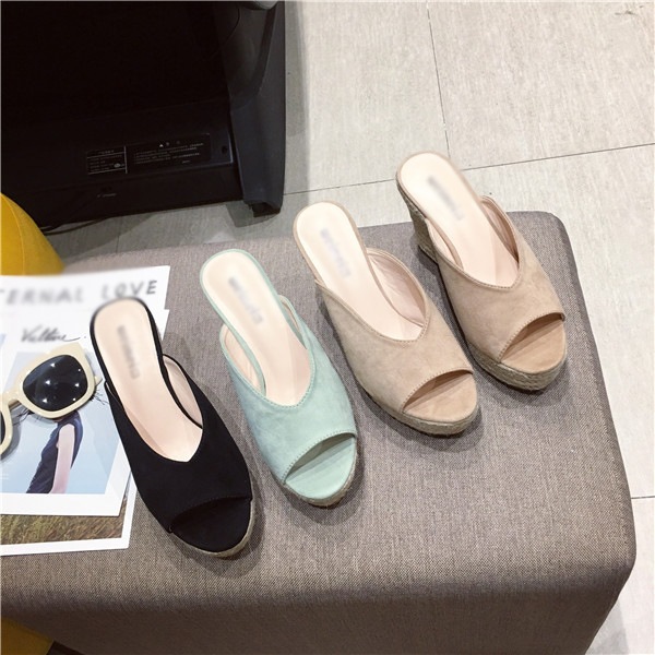 サンダル 厚底 ウェッジソール ヒール9.5 ハイヒール 厚底サンダル かわいい ミュール ストーム ヒールサンダル 小さいサイズ レディース 靴 女性 大人 さんだる 旅行 お洒落 ベージュ