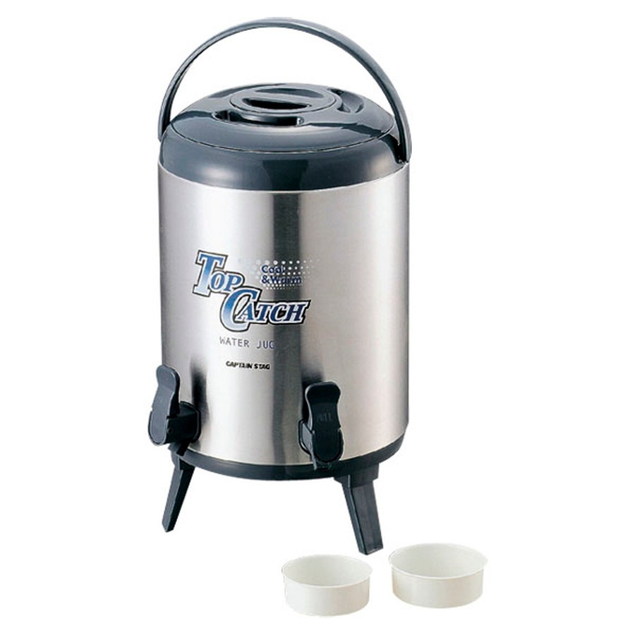 CAPTAINSTAG キャプテンスタッグ トップキャッチツインコックウォータージャグ10L M5029