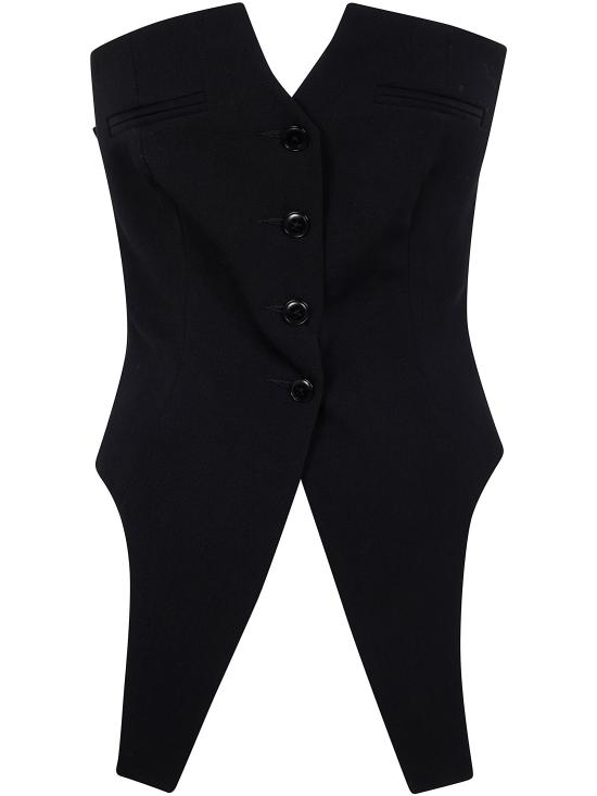 ALEXANDER WANG Women Vests 1WC1251979 001 BLACK