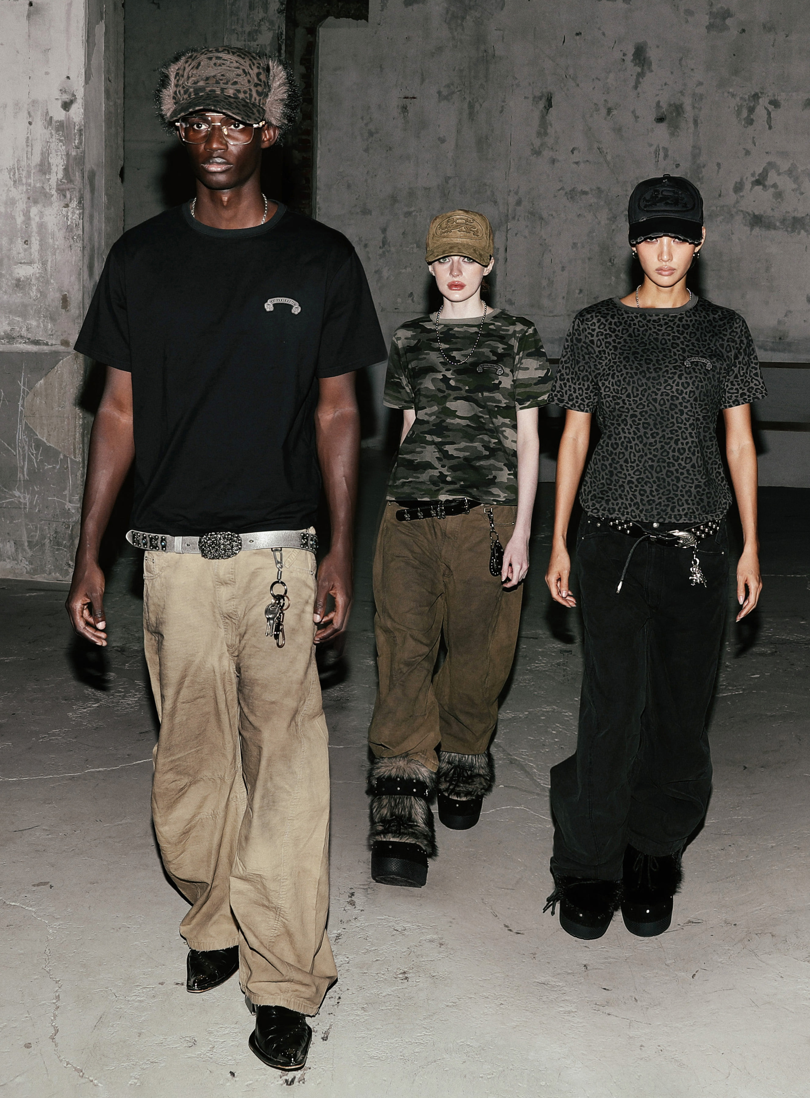 【BADBLOOD】 25FW VIPER 301 SEMI-CURVED PANTS : 3COLORS