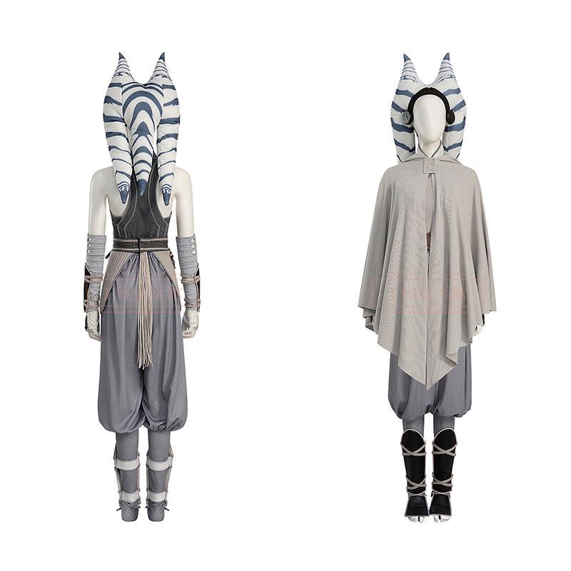 【新品開催 即納】「スター・ウォーズ」新作ドラマ『アソーカ』 Ahsoka Tano アソーカ・タノ コスプレ衣装 コスチューム cosplay
