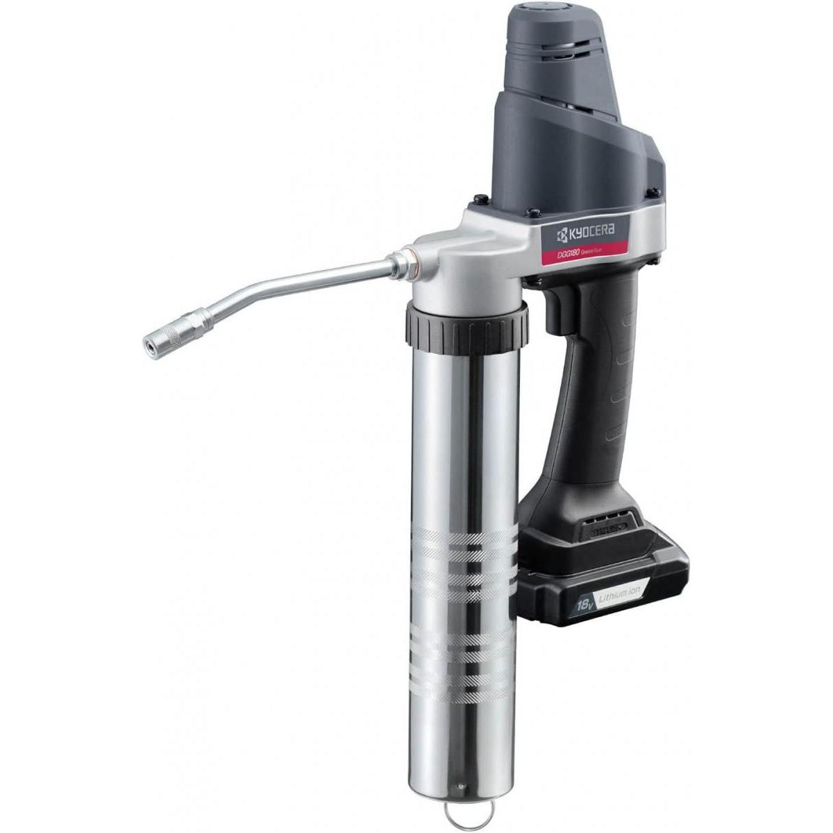 京セラ 旧リョービ 充電式グリースガン DGG180L1 本体のみ　リチウムイオン18V 最大吐出圧力40MPa 吐出容量725 充電時間69分
