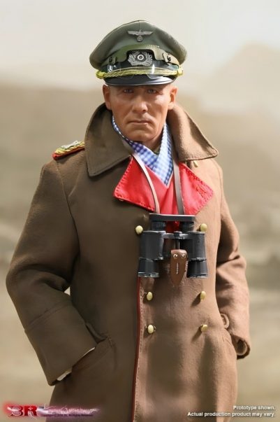 3R Erwin Rommel-Desert Fox General Field Marshal of German Afrika Korps 1/6 アクションフィギュア GM651