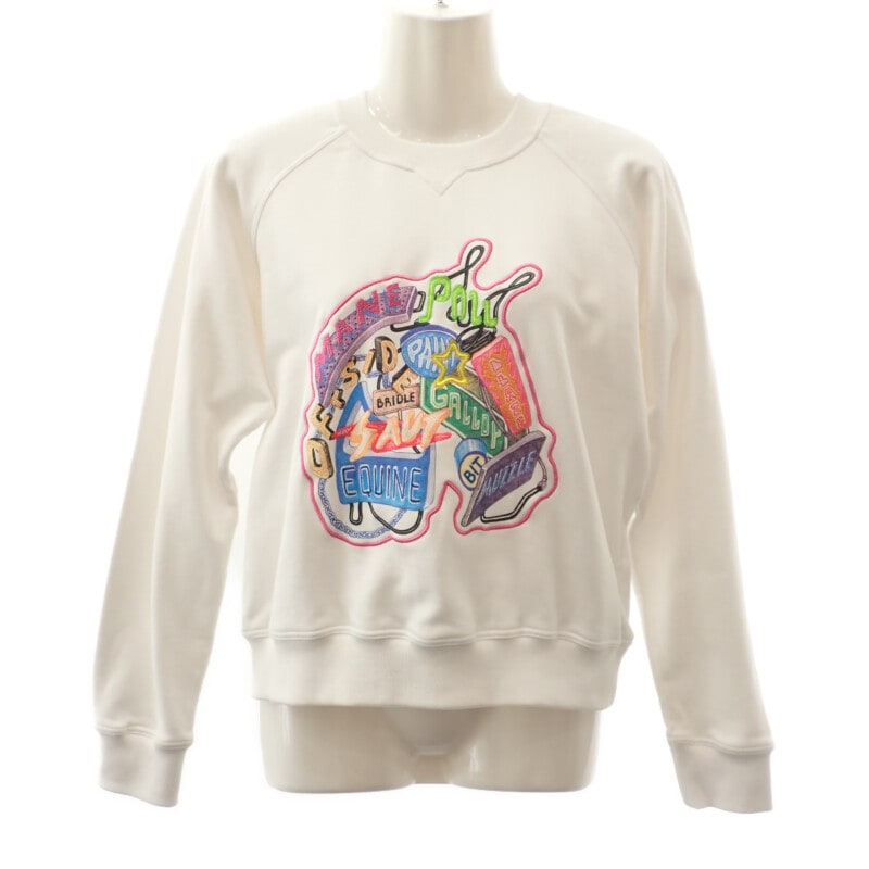 CHEVALOSCOP 23SS 3E4626DA スウェット コットン ホワイト レディース【SAランク】