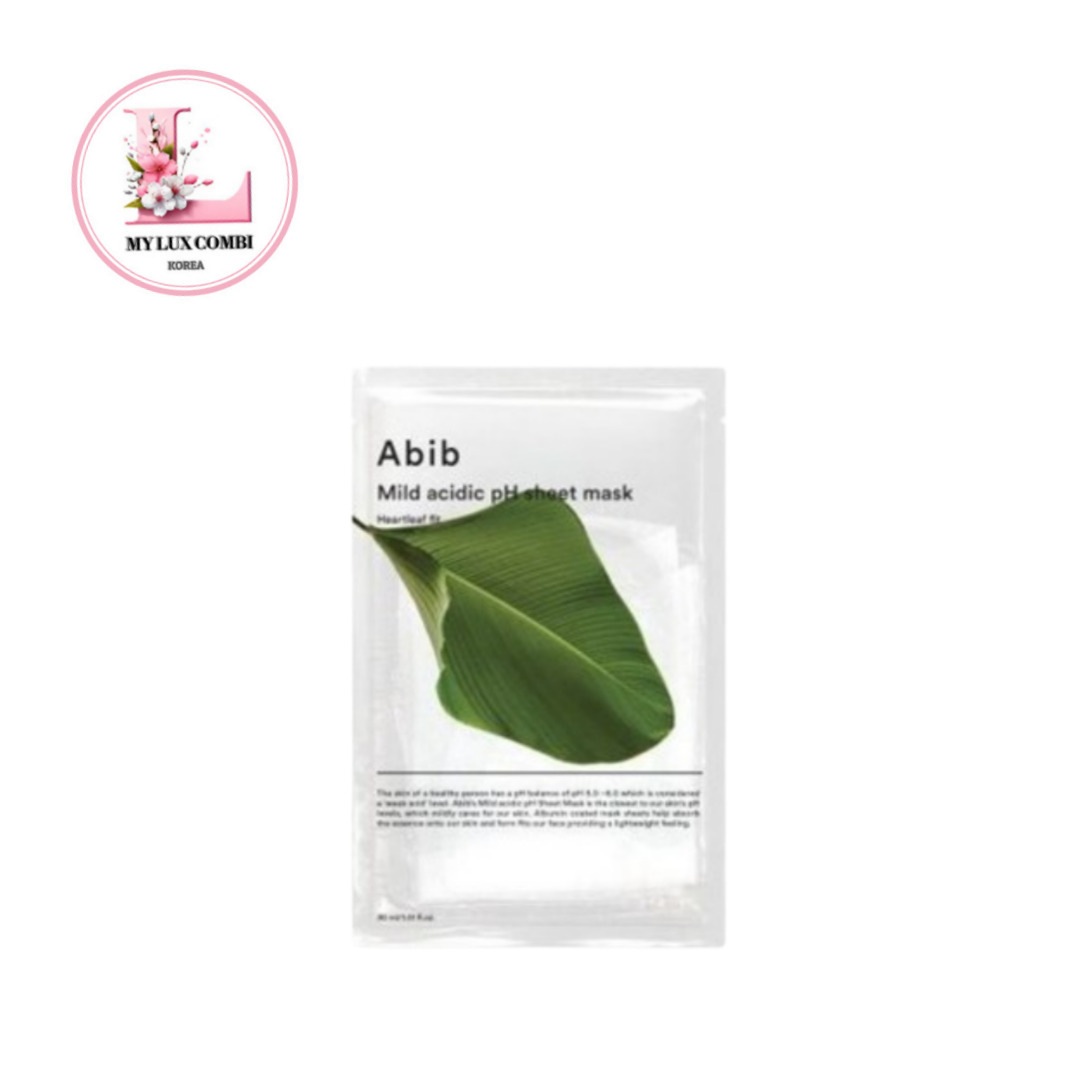 弱酸性 pH シートマスク ヨモギ フィット 30ml, 1枚入り, 20個セット/ヨモギマスク 敏感肌 肌鎮静 シートマスク 韓国コスメ 保湿 美肌 スキンケア バリア機能強化 集中ケア デイリーケ